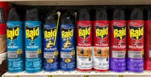 How to Spray Raid in My Kitchen Cabinet